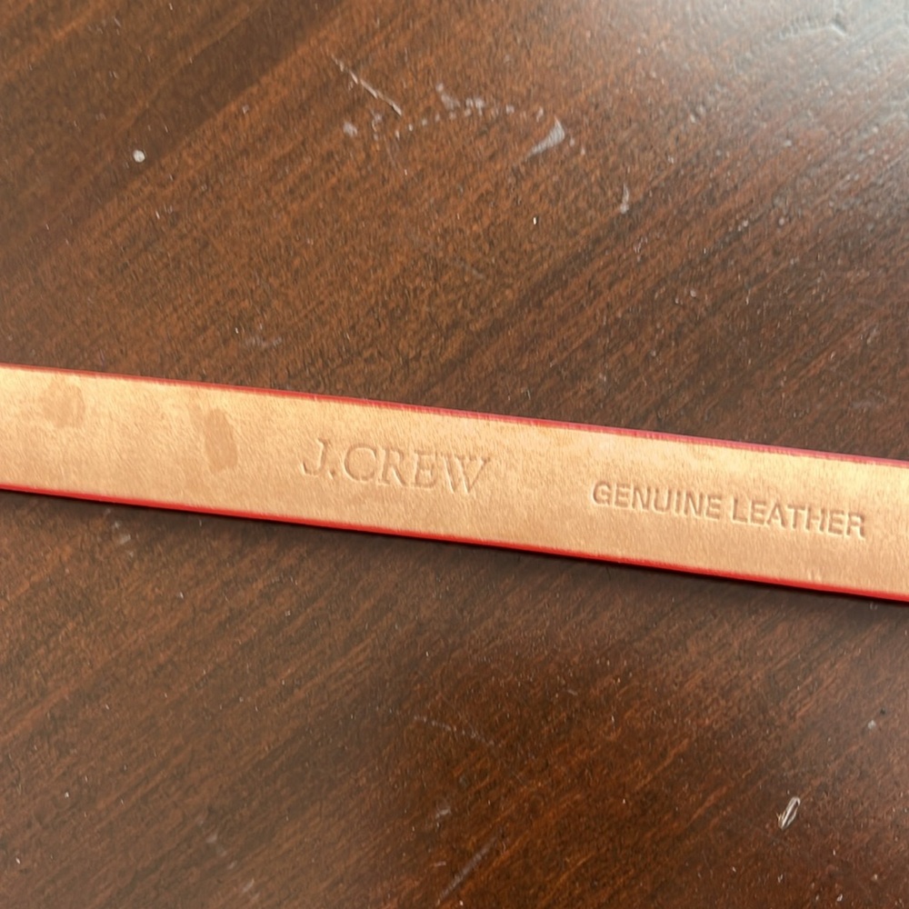 Skinny leather belt - Picture 3 of 6
